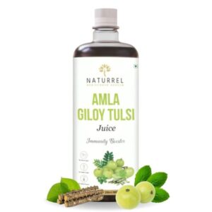 Amla, Giloy & Tulsi (3-In-1) Juice | Immunity Booster 100% Pure & Natural